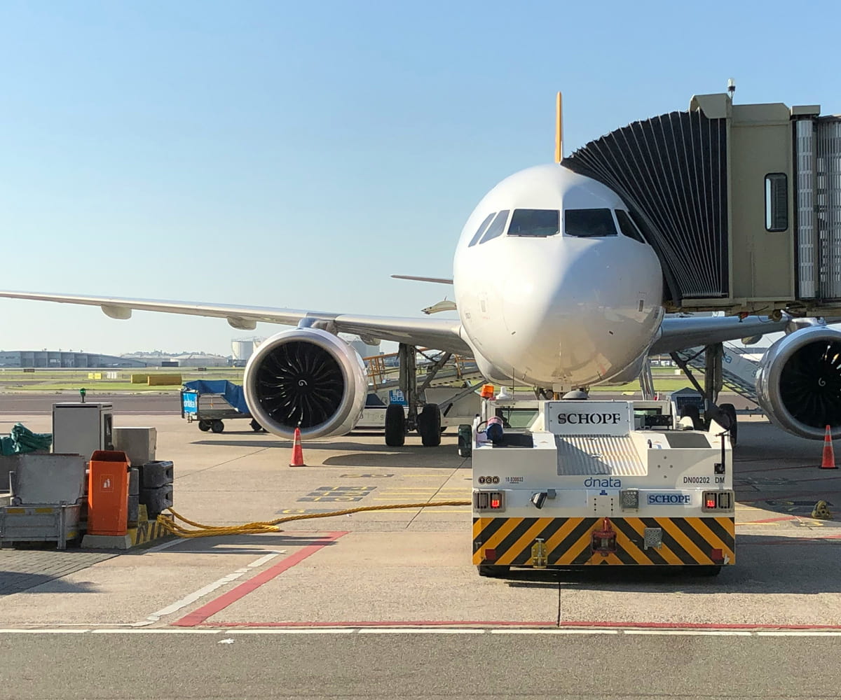Cargo aircraft prepared for air freight operations