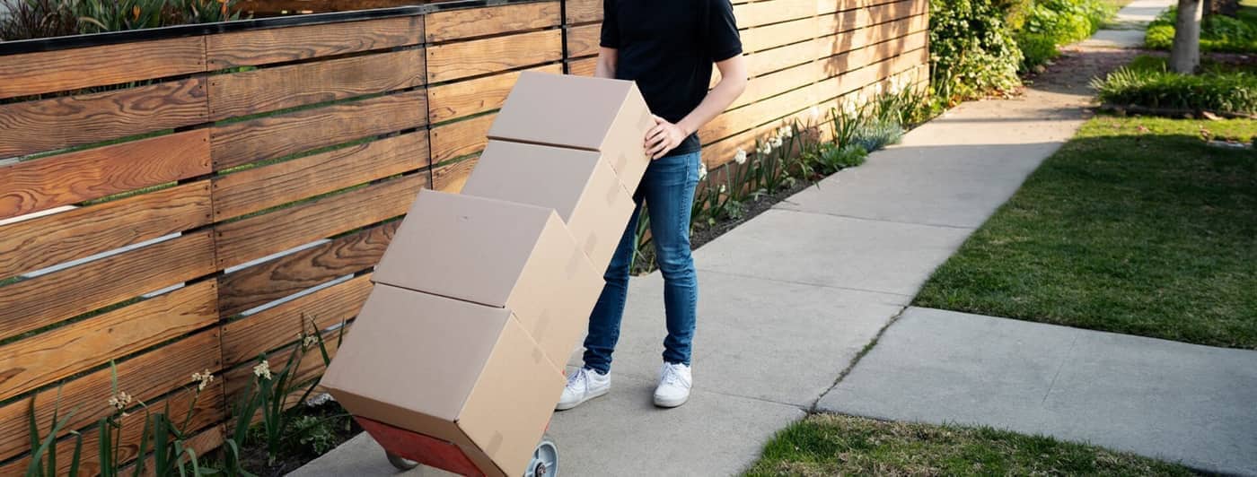 Shipping and logistics background image with containers and transport visuals